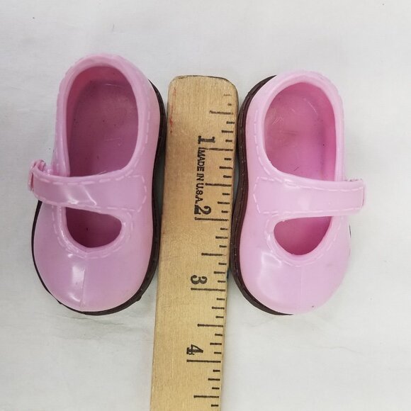 Battat Jean Doll Denim Dress Pink Shoes Our Generation OG 18" fits American Girl - Picture 9 of 11